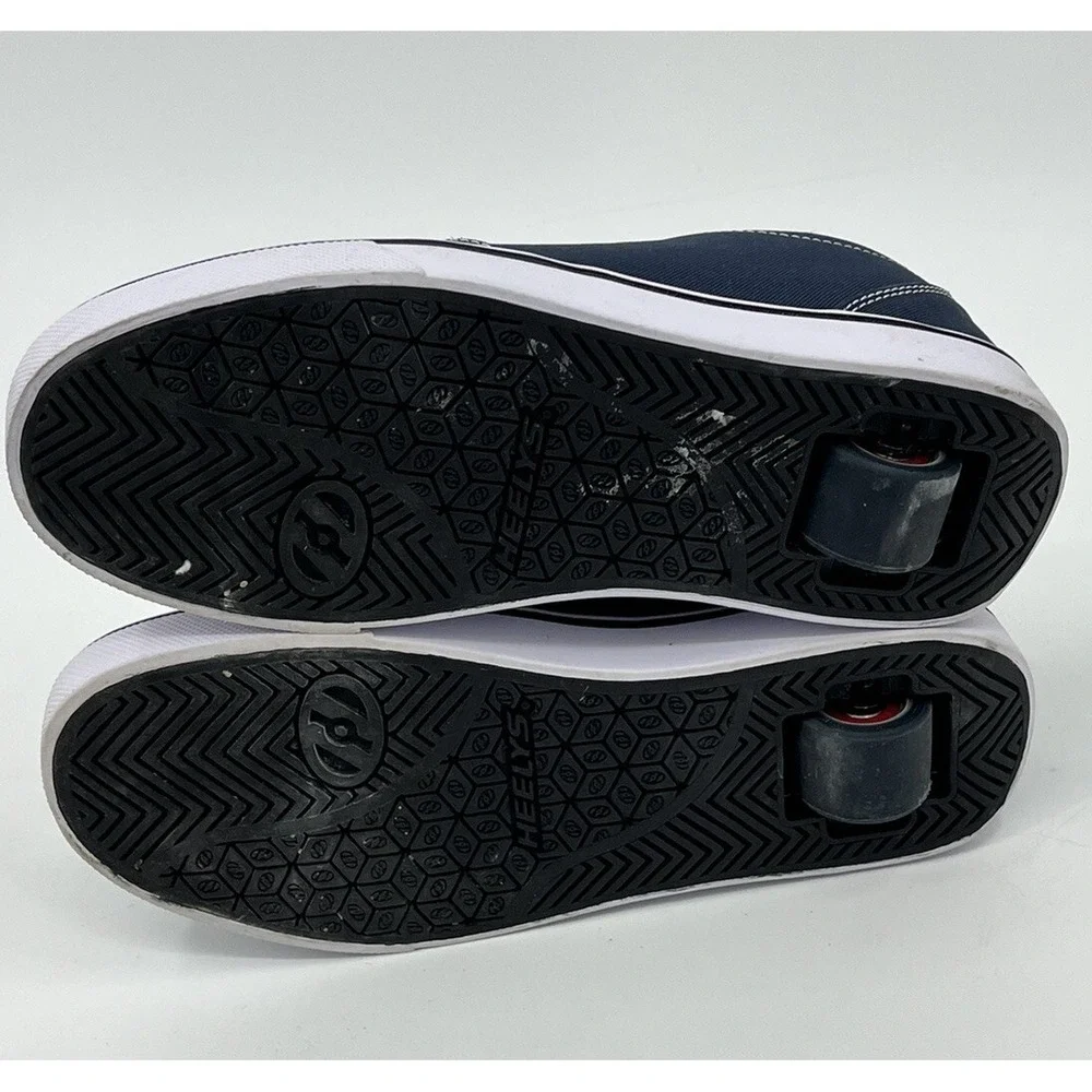 Heelys Skate Shoes Sneakers Navy Canvas Youth Size 5
